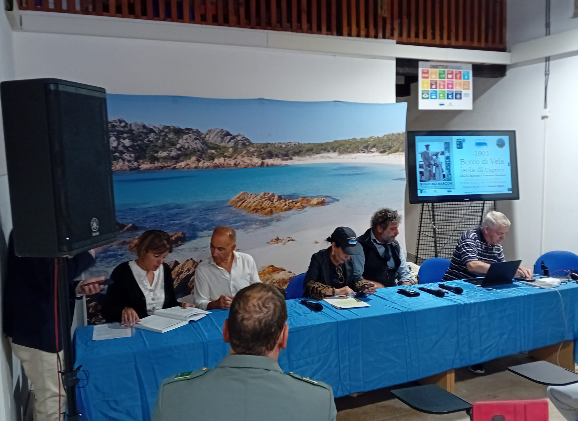 Grande successo a Caprera per la presentazione del volume dedicato a Guglielmo Marconi